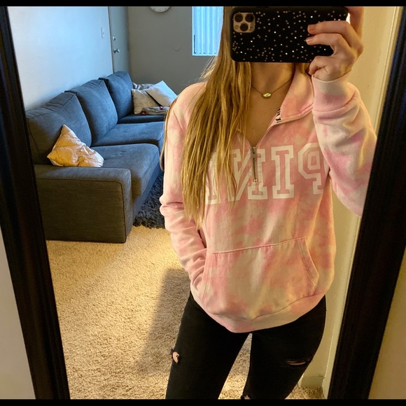 PINK Quarter Zip - Picture 2 of 2